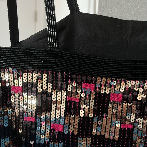 FRENCH CONNECTION | Sequin Mini Dress | Size Medium - Picture 3 of 9